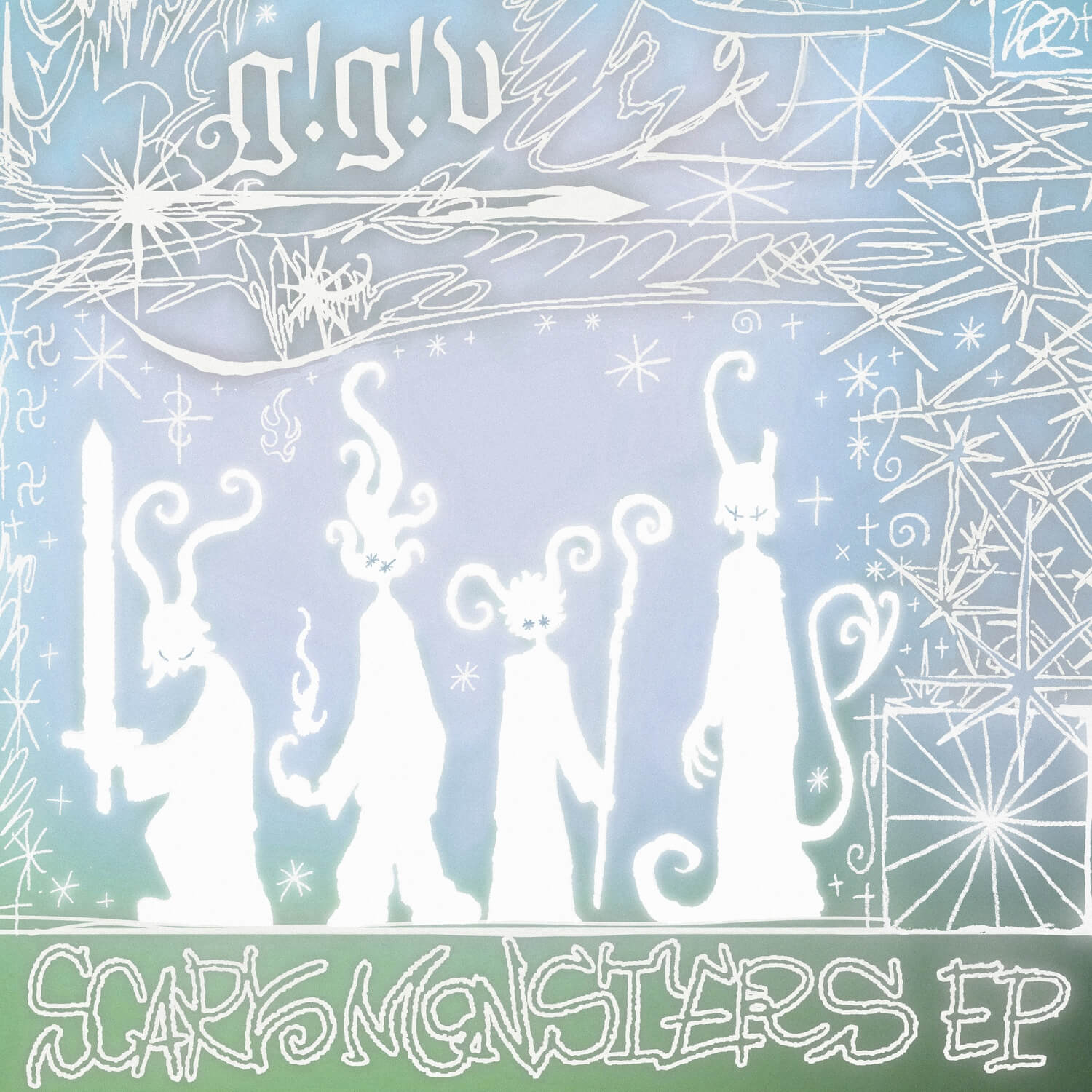 SCARY MONSTERS EP ジャケット写真